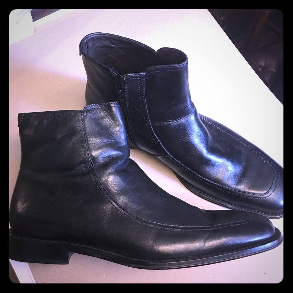 Aldo 💯Genuine Leather Ankle Boots Size 46 - Vero Cuoio